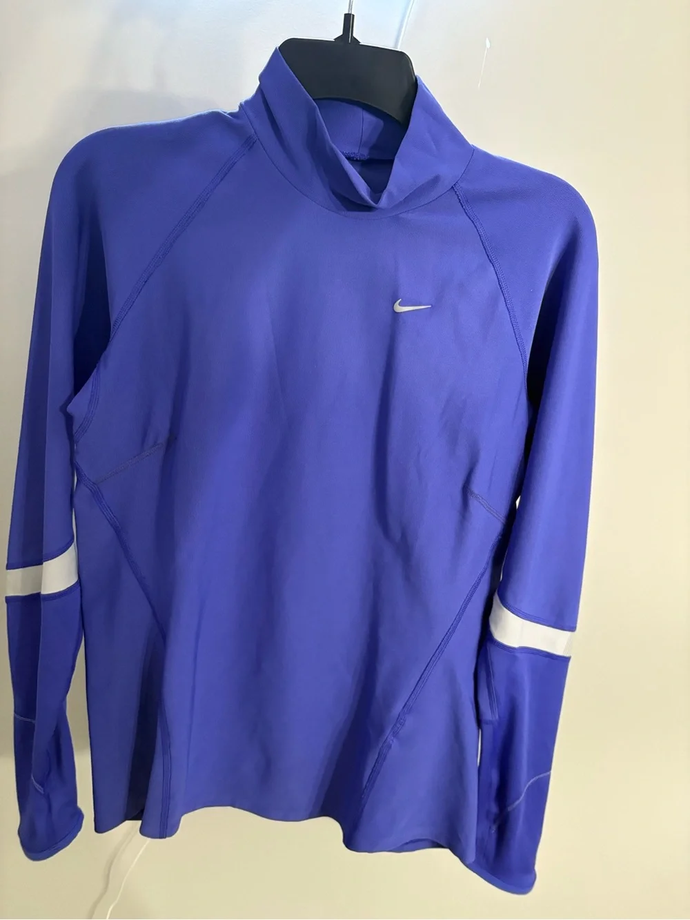 Nike Purple Dri-FIT Long Sleeve Training Top